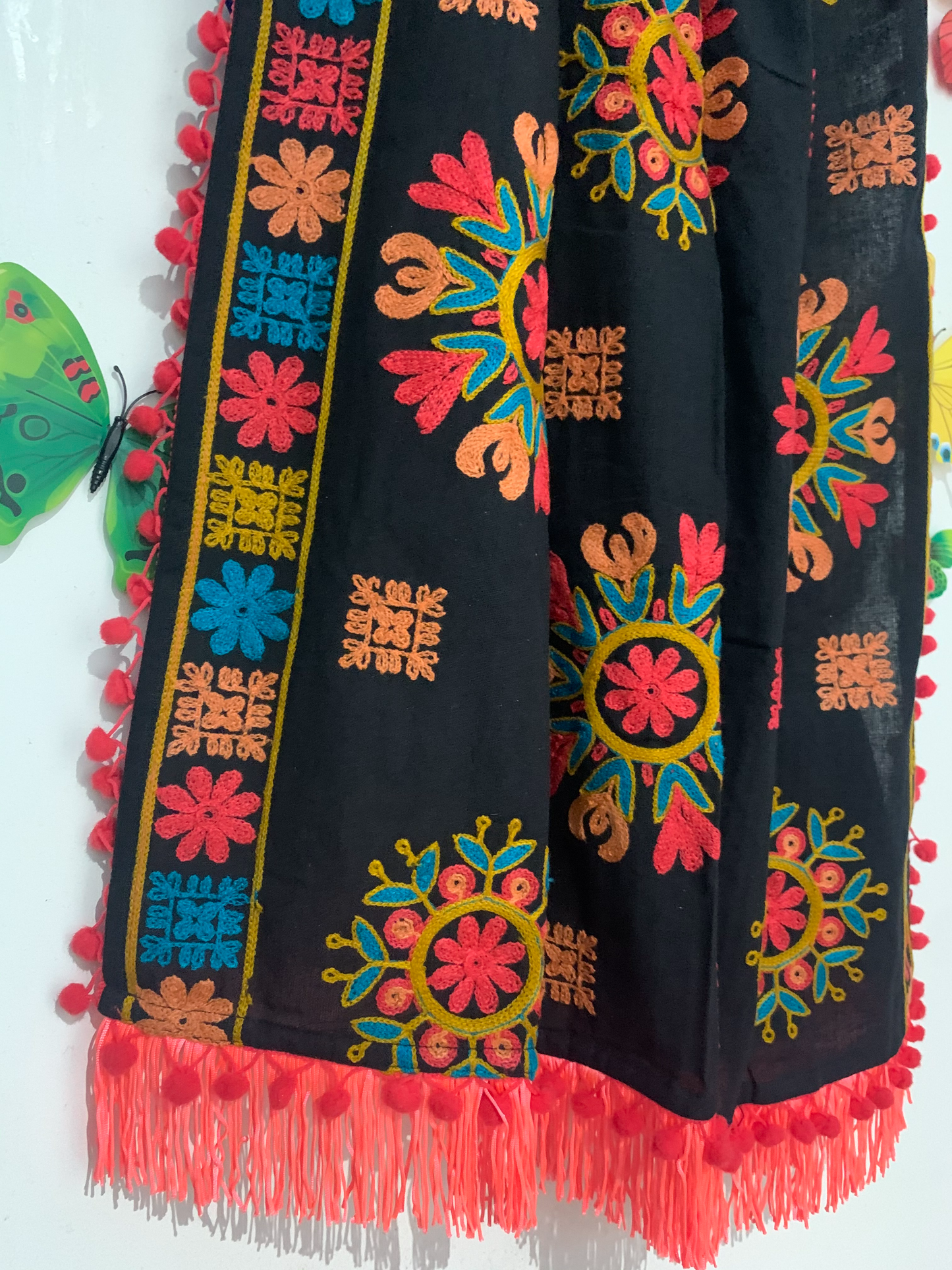 Rangeen Beauté | Echarpe motifs ethniques