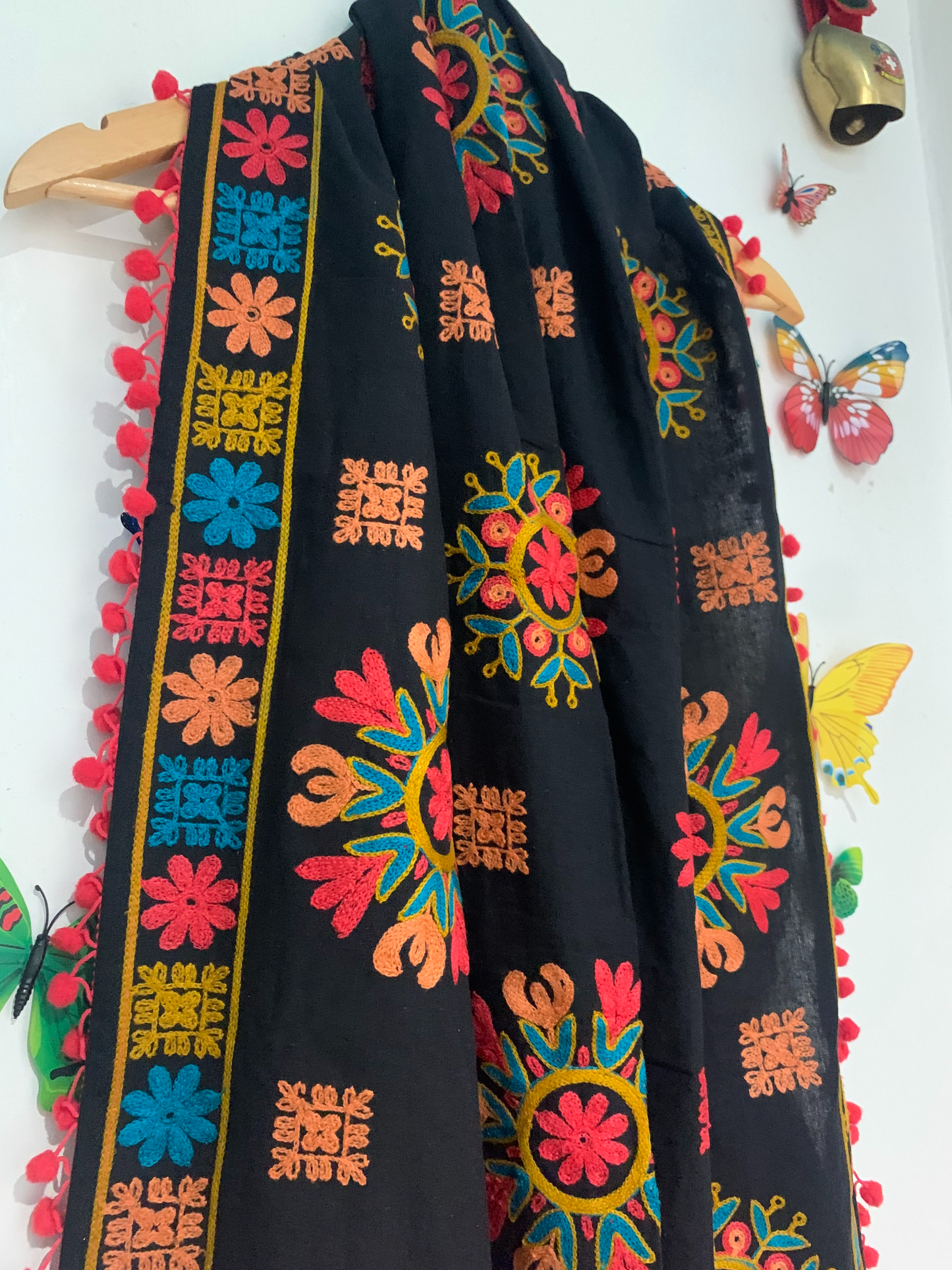 Rangeen Beauté | Echarpe motifs ethniques